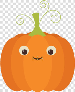 Download Cute Pumpkin Png File   Cute Cartoon Halloween Pumpkin  Transparent Png