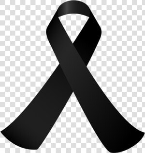 11 September Attacks Black Ribbon Awareness Ribbon   Memory Of Black Ribbon  HD Png Download