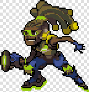 Transparent Sibling Clipart   Overwatch Lucio Pixel Spray  HD Png Download