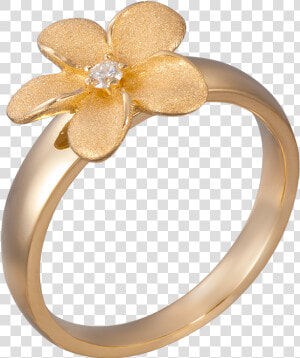 14k Yellow Gold Flower Ring   Pre engagement Ring  HD Png Download