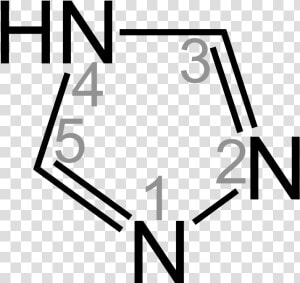 4h 1 2 4 Triazole Structural Formulav   Histidine Hydrochloride Monohydrate  HD Png Download