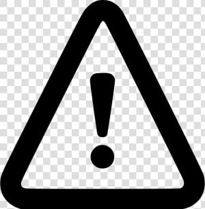 Attention Warning Outline   Attention Sign Png  Transparent Png