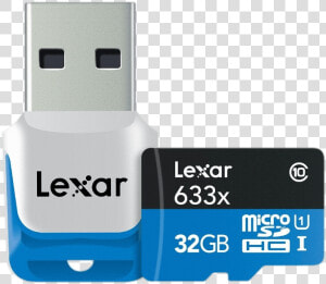 Lexar Micro Sd   Lexar 633x Microsd 32gb  HD Png Download