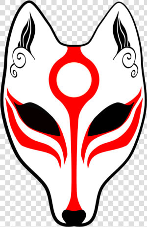 Japanese Kitsune Mask Png  Transparent Png