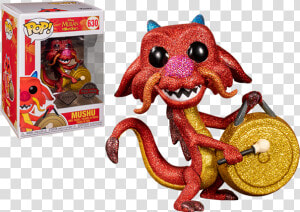 Mushu Funko Pop Diamond  HD Png Download