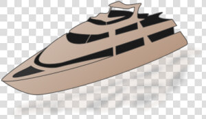 Yacht Sailboat Clip Art   Luxury Yacht  HD Png Download