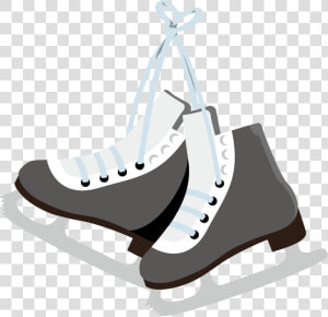 Person Clipart Ice Skating   Clip Art Hockey Skates  HD Png Download