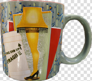 A Christmas Story Leg Lamp Mug   Ceramic  HD Png Download