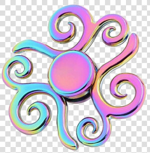 Rainbow Fidget Spinner Png Image With Transparent Background   Cool Fidget Spinner Designs  Png Download