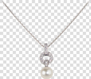 Transparent Diamonds And Pearls Png   Diamond Heart Necklace Collier Perle Cartier Colier  Png Download