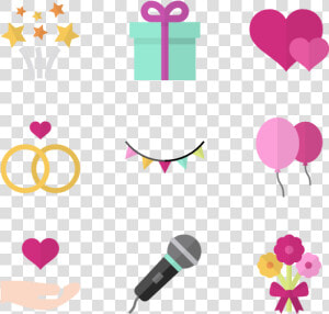 Wedding  Heart Icons Vector Icons   Cute Icon Png Free  Transparent Png