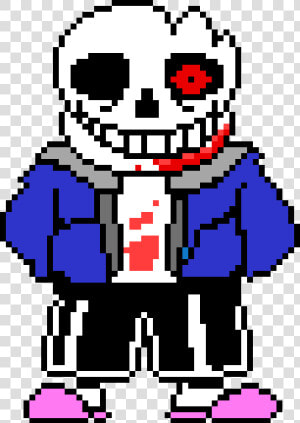 Horrortale Sans Battle   Sans Undertale  HD Png Download