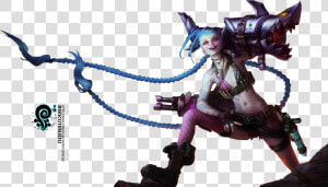 Download Jinx Transparent Background 261   League Of Legends Jinx Png  Png Download