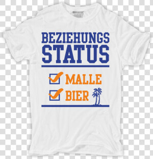 Männer T shirt Beziehungsstatus Malle Bier   Discworld T Shirt  HD Png Download