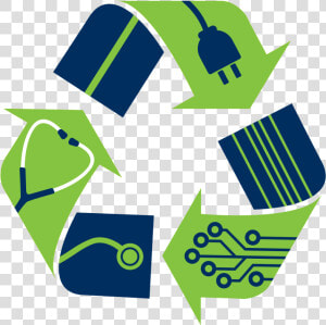 Electronic Waste Recycling Logo   Buy And Sell Png  Transparent Png