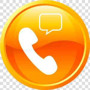 Phone Orange Clip Art   Symbole Telefon E Mail Adresse Png Orange  Transparent Png