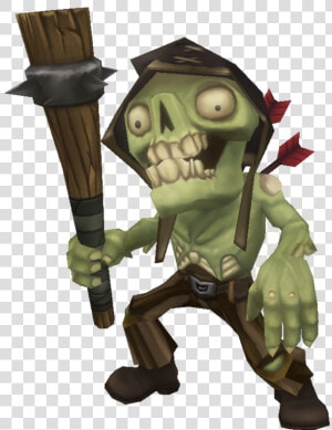 Zombie Low Poly  HD Png Download