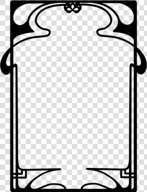 Nouveau Free Transparent Images   Art Nouveau Frame Png  Png Download