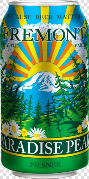 Fbc Paradise Peak 12oz Can   Fremont Parkland Pilsner  HD Png Download