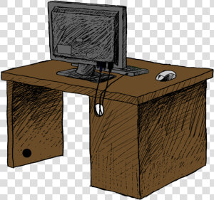 Sanitation Office Desk   Computer Desk  HD Png Download