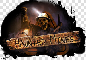 Haunted Mines Logo   Haunted Mines  HD Png Download