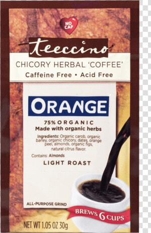 Teeccino Herbal Coffee Hazelnut  HD Png Download