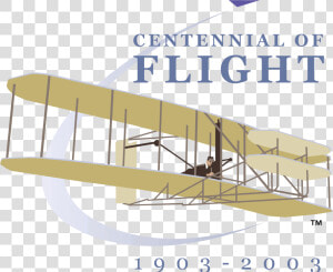 Centennial Of Flight 1903 2003 Logo Png Transparent   Wright Brothers Memorial Png  Png Download