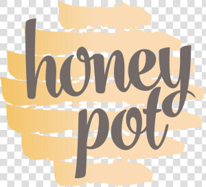 Honeypot Logo   Calligraphy  HD Png Download