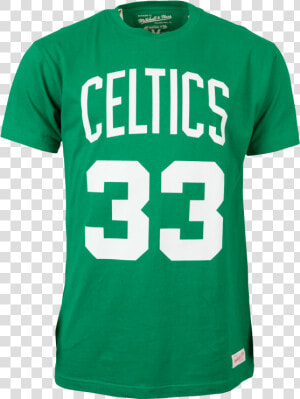 Ness Boston Celtics Hardwood Classics Larry Bird   Boston Celtics Jersey  HD Png Download