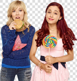 Thumb Image   Sam Puckett And Cat Valentine  HD Png Download