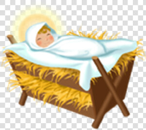 4th Grade Christmas Vocabulary   Baby Jesus In A Manager  HD Png Download