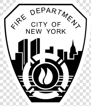 New York Firefighters Logo   Fdny Logo Black And White  HD Png Download