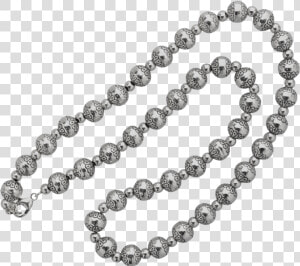 Beaded Silver Necklaces  HD Png Download