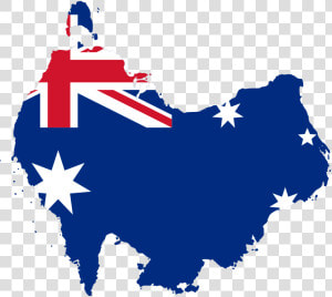 Upside down Australia Flag Map   Australia Day 26th Jan  HD Png Download