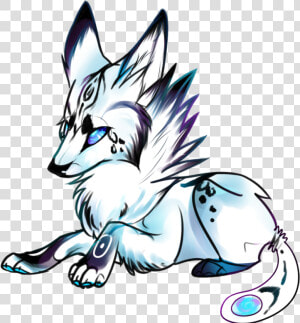 Baby Galaxy Wolf Auction In Payment   Cute Drawings Of Wolfs  HD Png Download