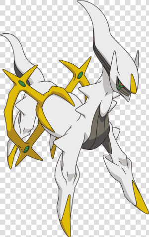 493   Pokemon Arceus No Background  HD Png Download