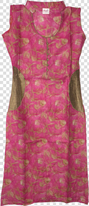 Thams Kurti With Side Patches   Pattern  HD Png Download