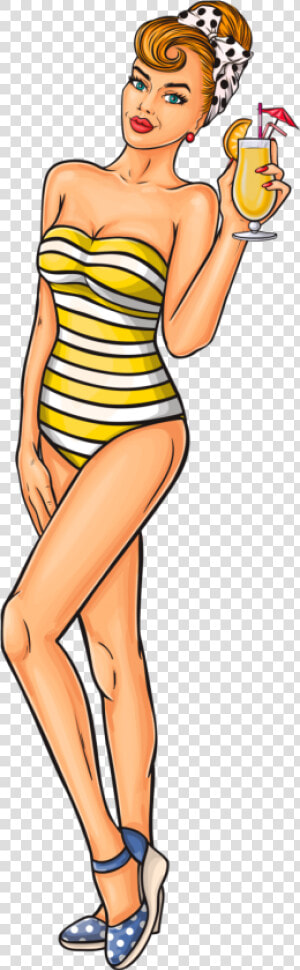 Free Sexy Girl Pics   Pop Art Girl Png  Transparent Png