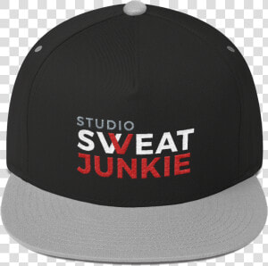 Ssod Flatbrim Mockup Front Black grey  HD Png Download