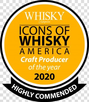 Icons Of Whisky  America  Craft Producer Of The Year   Whisky  HD Png Download