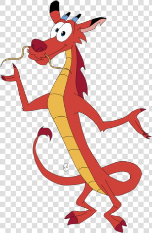 Mushu Transparent Background Png  Png Download