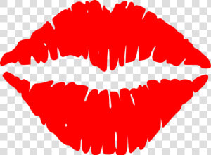 Lips  Kiss  Female  Lipstick  Red  Lust  Love   Lips Clip Art  HD Png Download