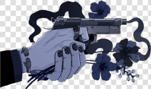  girl  hand  gun  aesthetic   Gun Aesthetic Girl  HD Png Download