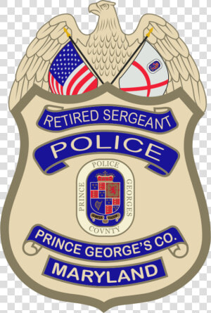 Prince George S Police Department Badge   Badge  HD Png Download