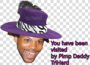 Cmonbruh Transparent Trihard   Twitch Afro  HD Png Download