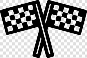 Transparent Racing Clipart   Checkered Racing Flag  HD Png Download