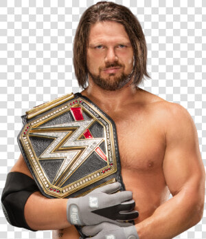 Wwe Aj Styles Png   Wwe Aj Styles Universal Champion  Transparent Png