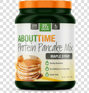 About Time Pancake Mix   Time Protein Pancake Mix  HD Png Download