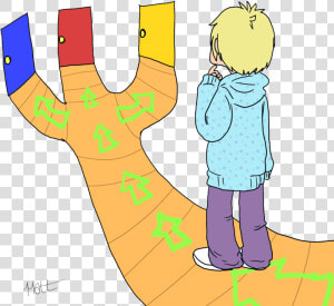 Child Making A Decision   Children Making Decisions  HD Png Download