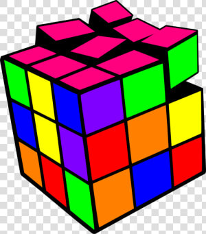 Colorful Svg Clip Arts   Rubiks Cube Gif Png  Transparent Png